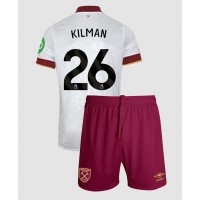 West Ham United Max Kilman #26 Tredje sæt Børn 2024-25 Kortærmet (+ Korte bukser)